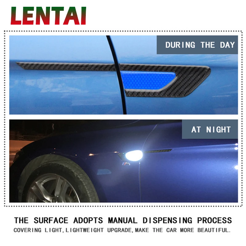 LENTAI 1 комплект переднее крыло автомобиля 3D эмблемы наклейки для укладки VW Polo Passat B5