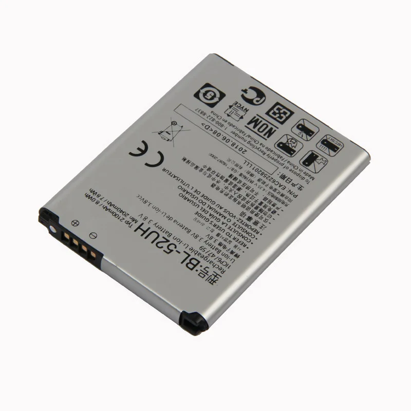 

Original BL-52UH Battery for LG Spirit H422 D280N D320 D325 DUAL SIM H443 D285 Escape 2 VS876 L65 L70 MS323 2040mAh