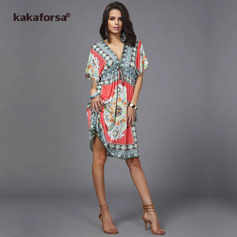 LC17red Kakaforsa сексуальный вязаный крючком пляжный чехол Холтер летнее пляжное платье хлопчатобумажные купальники закрывающий сплошной халат De Plage Туника бикини чехлы - Цвет: LC17red
