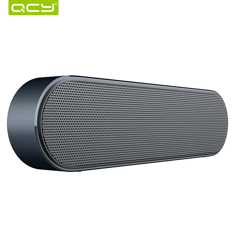 QCY B900 Bluetooth динамик металлический портативный беспроводной звуковая система 3D
