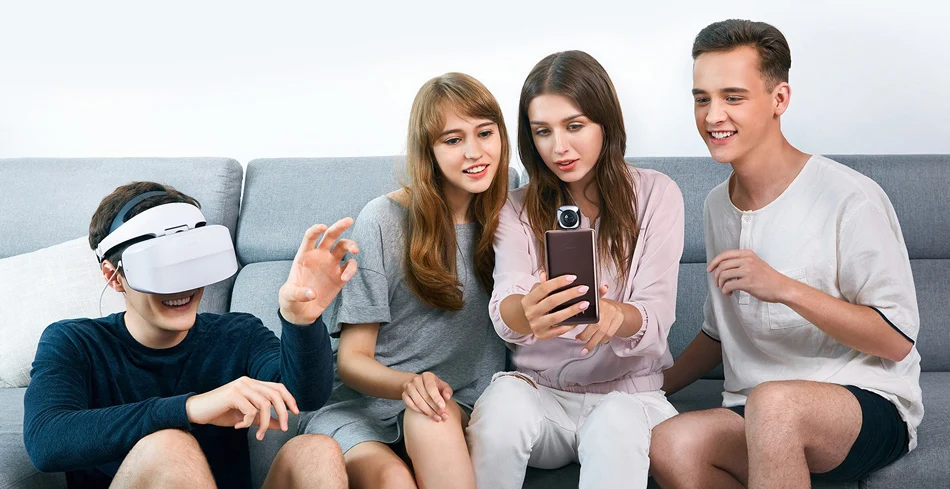 CV60 Оригинальная камера HUAWEI envision 360 относится к P30 Pro Mate20 Pro панорамная камера объектив hd 3D камера для спорта