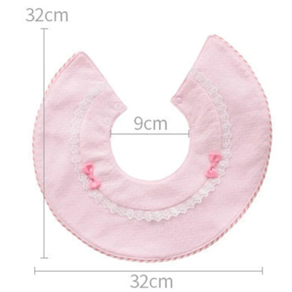 

INS STYLE 360 Degree 3 layer cottons baby bibs with Rotatable 3 Layers waterproof Bibs & Burp Cloths infant bilateral saliver