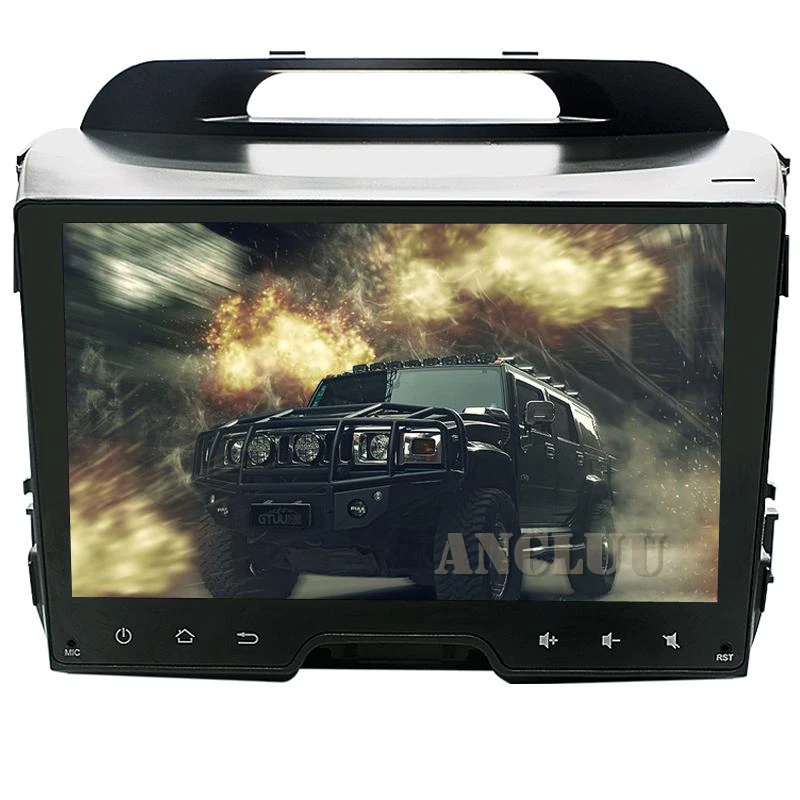 9 дюймов 2 Din Android Автомобильный gps навигатор для KIA sportage r/Sportage 2010 2011 2012 2013 2014 2015