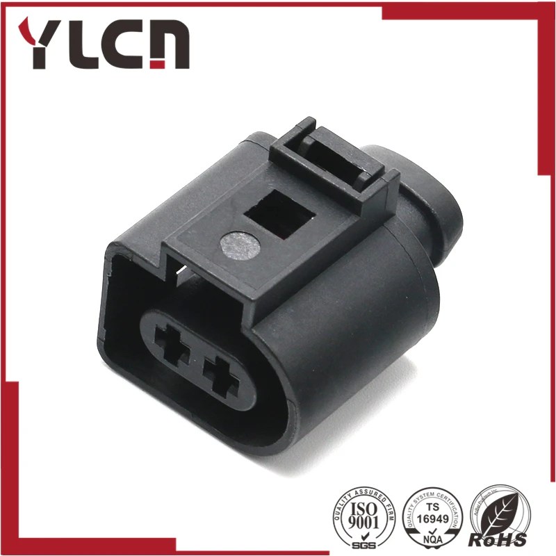 Бесплатная доставка VW AUDI 2 Pin 3 5 серия гнездовой разъем 1J0 973 722 1717692 1|Соединители| |