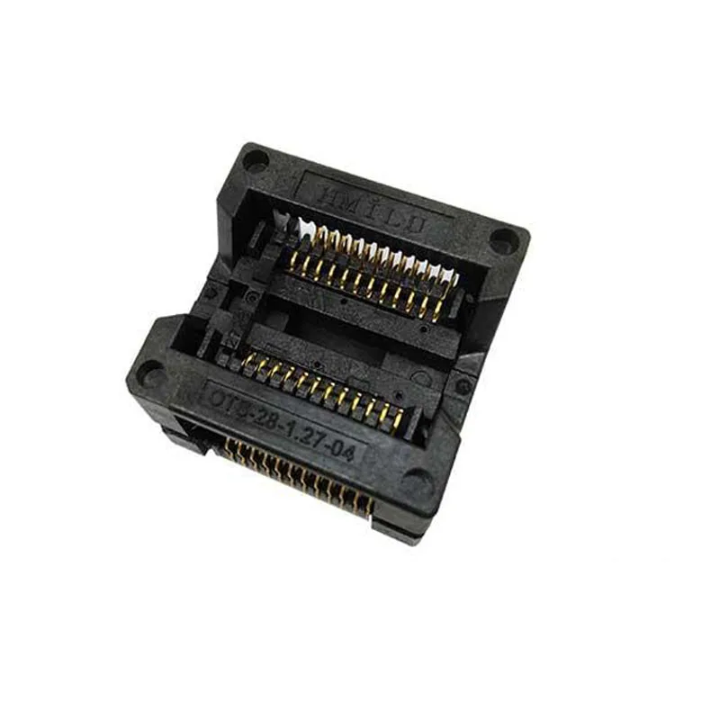 SSOP24 TSSOP24 SOP24 IC тестовая розетка body 300mil sop24(28) 1 27 тестовый адаптер NAND flash Socket ZIF