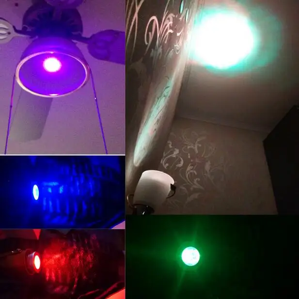 Светодиодная лампа GU10 RGB с регулируемой яркостью Светодиодный точечный