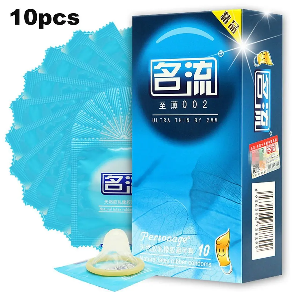 Натуральные латексные презервативы ультратонкий смазанный резьбовой рукав для