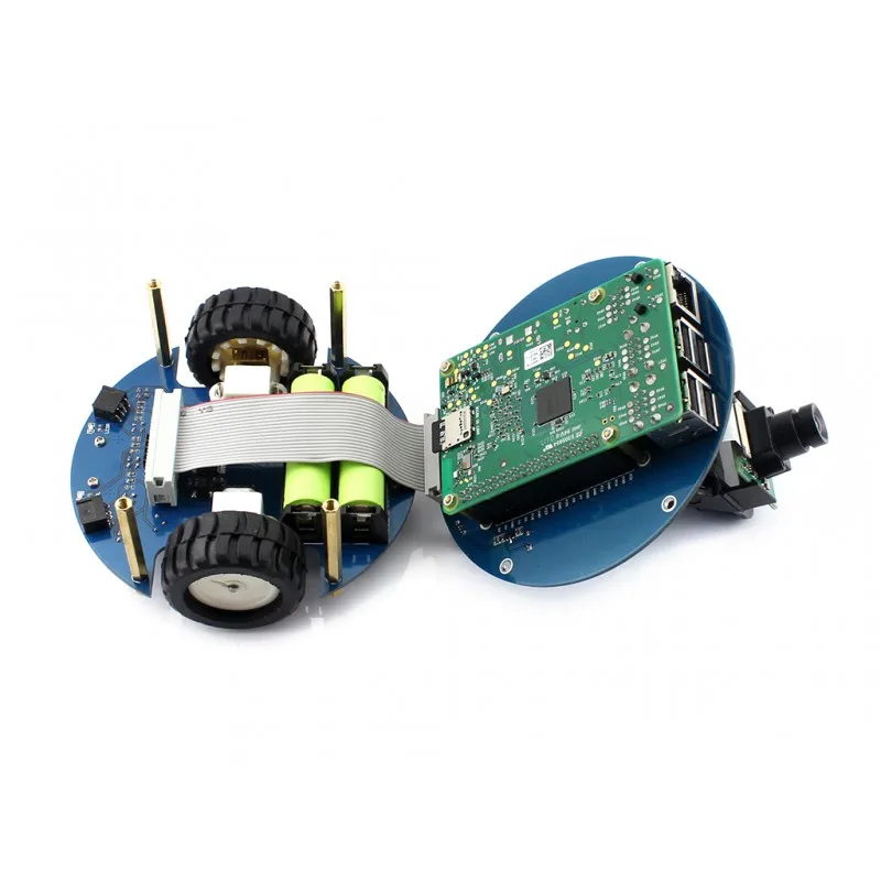 AlphaBot2 robot building kit: Новинка 2018 года оригинальный комплект с камерой RPi (B) картой Micro SD