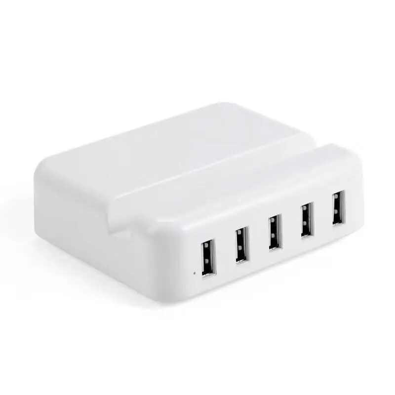 ЕС США штекер 5V 2A 5 USB порт док станция для быстрой зарядки зарядное устройство iPhone