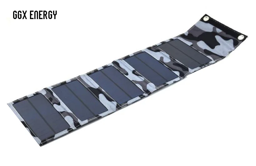 Складная солнечная панель GGX ENERGY 10 Вт USB 5 В сумка для зарядки портативное зарядное