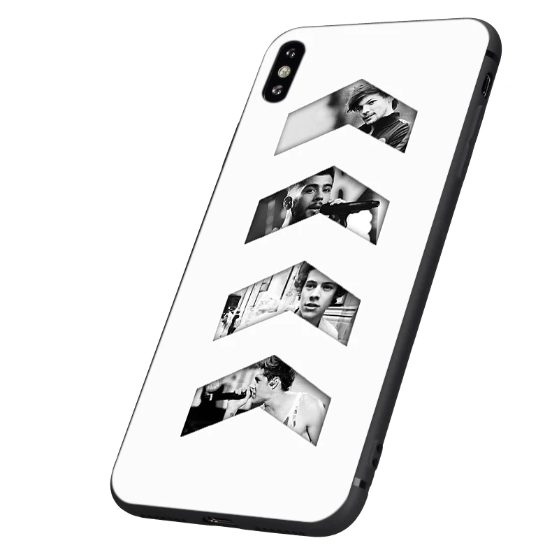 Черный чехол ТПУ для iphone 5 5s se 6 6s 7 8 plus x 10 чехол силиконовый чехол для iphone XR XS MAX чехол Niall Horan One Direction