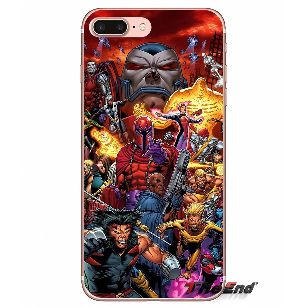 Мягкий чехол Marvel X Men Super powers People для Xiaomi Redmi 4 3 3S Pro Mi3 Mi4 Mi4i Mi4C Mi5 Mi5S Mi Max Note 2 4|case for