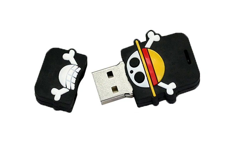 JASTER one piece 64 Гб USB флеш-накопитель 4 ГБ USB 2,0 Мультфильм Луффи U диск 16 Гб флэш-накопитель 32 Гб Флешка 8 Гб 128 ГБ USB карта памяти