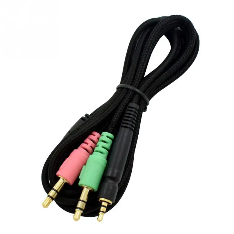 Гарнитура наушники кабель Astro A10 A40 A30 A50 Play Station 4 PS4 Senheiser G4ME один ноль PC373D PC37X GSP350 500 600 G633 G933 - Цвет: For Senheiser 200cm