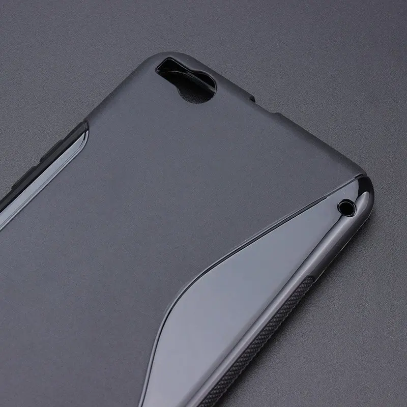 2 Цвет Тонкий чехол из ТПУ с s-образным узором защитой от выскальзывания мягкий