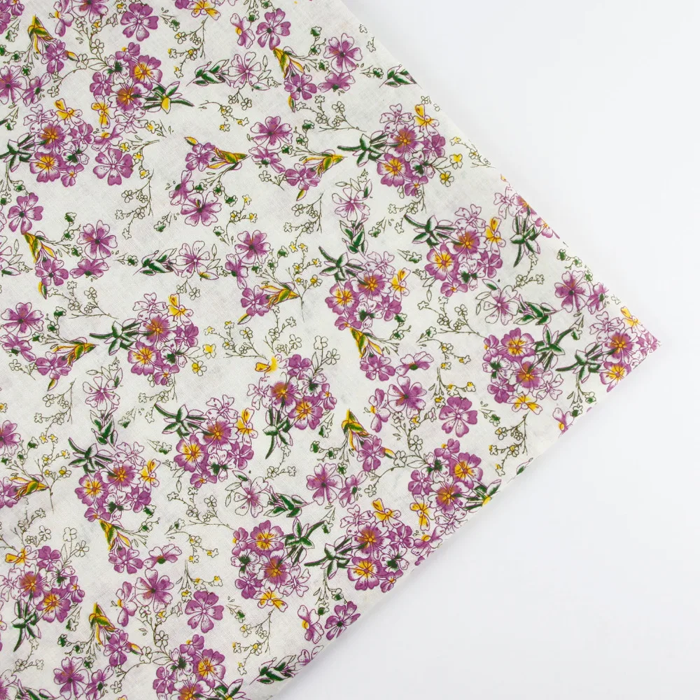 3 шт./лот хлопковая ткань с цветочным принтом 156 см x 50 см|printed cotton fabric|patchwork fabriccotton