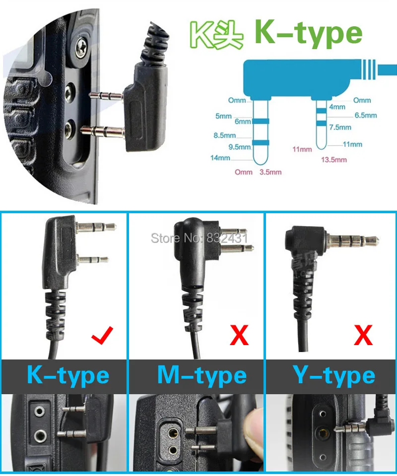 PPT динамик микрофон для Kenwood Baofeng UV 5R UV5RE B5 BF888S Walkie Talkie 2 Pin K Type|speaker assembly|speaker headphonespeaker