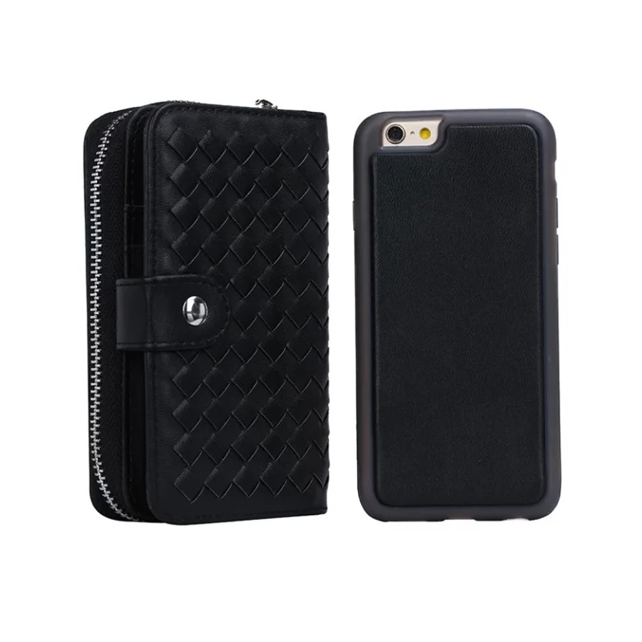 6 S Coque текстильный узор складной кошелек Чехол кобура для iPhone Etui роскошный денег и