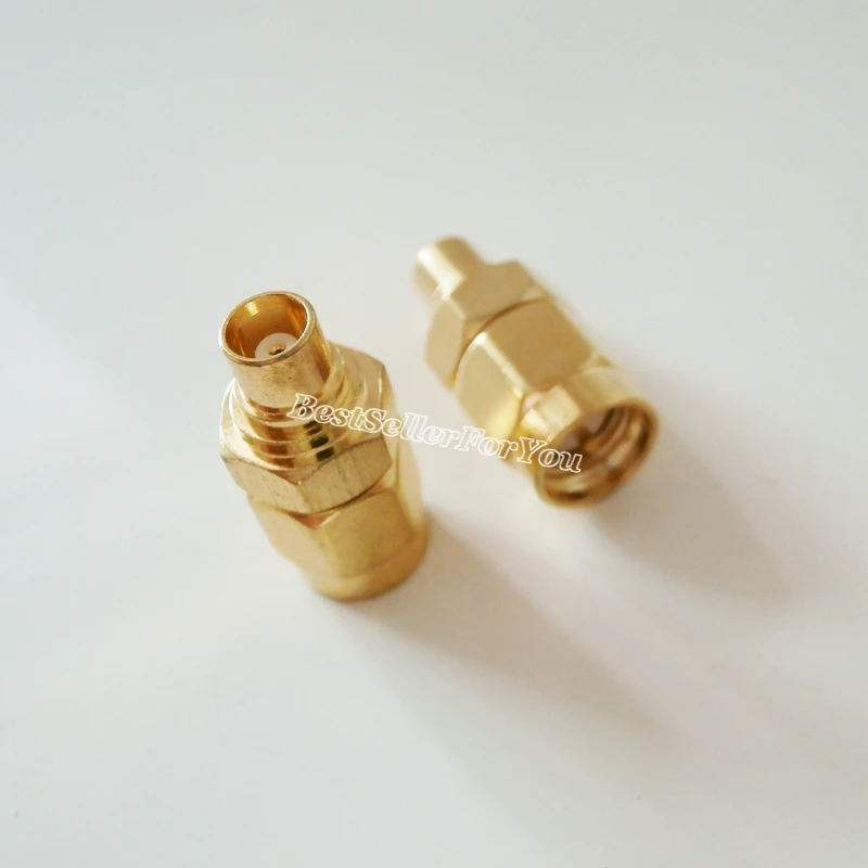 1 SMA штепсельная вилка к гнезду MCX прямое гнездо RF Coax Коаксиальный разъем