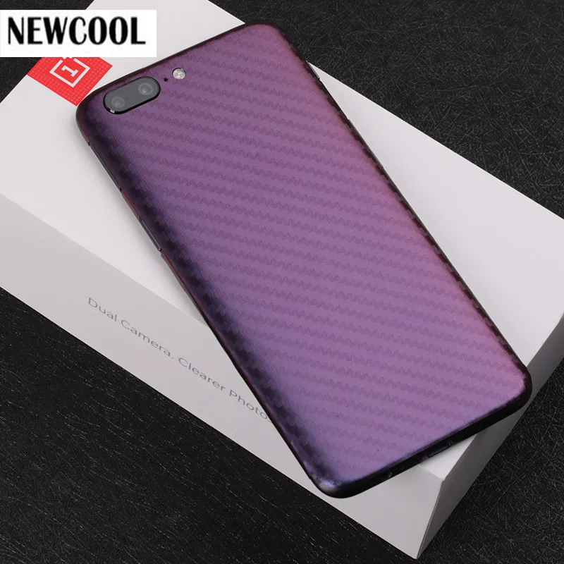 Для oneplus 5 Carboon &amp Wood Grain задняя защитная пленка наклейки для цветов задний