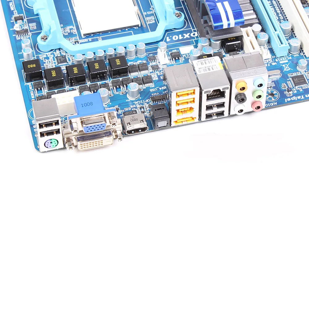 Оригинальная б/у настольная Материнская плата Gigabyte GA-880GM-UD2H AMD 880G Socket AM3 Phenom II Athlon II DDR3 16G SATA2 USB2.0 Micro-ATX