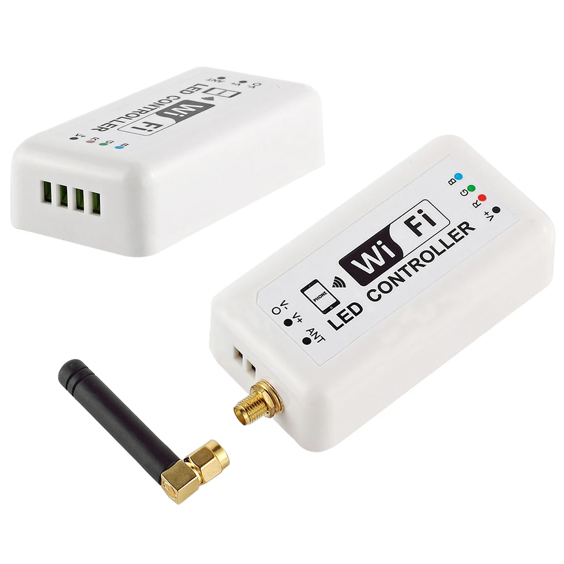 Новый Стиль Беспроводной Wi Fi Мини WF200 Контроллер RGB СВЕТОДИОДНЫЕ Полосы Для IPhone