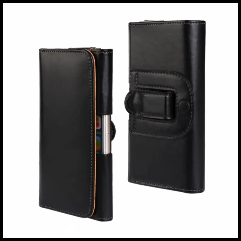 P8 Lite Мужской чехол с зажимом для ремня универсальный кожаный сумка телефона Huawei P9