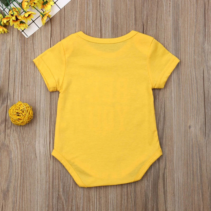 2019 летняя Милая Одежда для маленьких девочек с коротким рукавом из хлопка