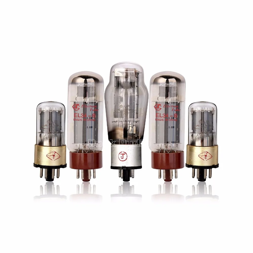 Douk аудио обновление EL34 вакуумный ламповый усилитель одноконцевый класса A HiFi стерео усилитель мощности 24 Вт Начинающий уровень