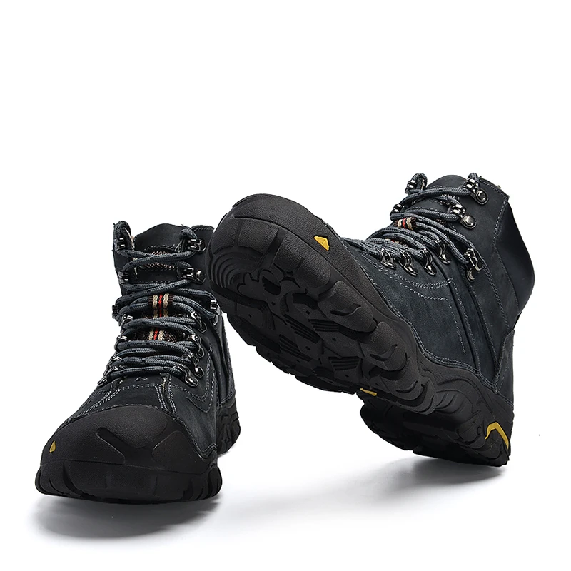 Ботинки мужские зимние из натуральной кожи на шерсти|boots boots|boots menboots snow |