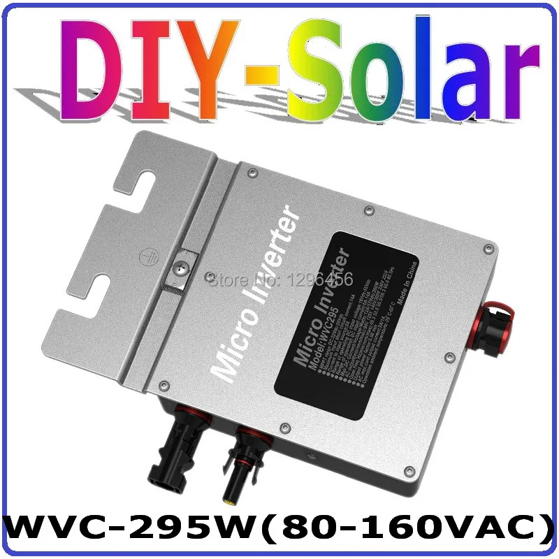 Новинка 2014 микро сетевой инвертор 295 Вт для домашней солнечной системы 300 36 В