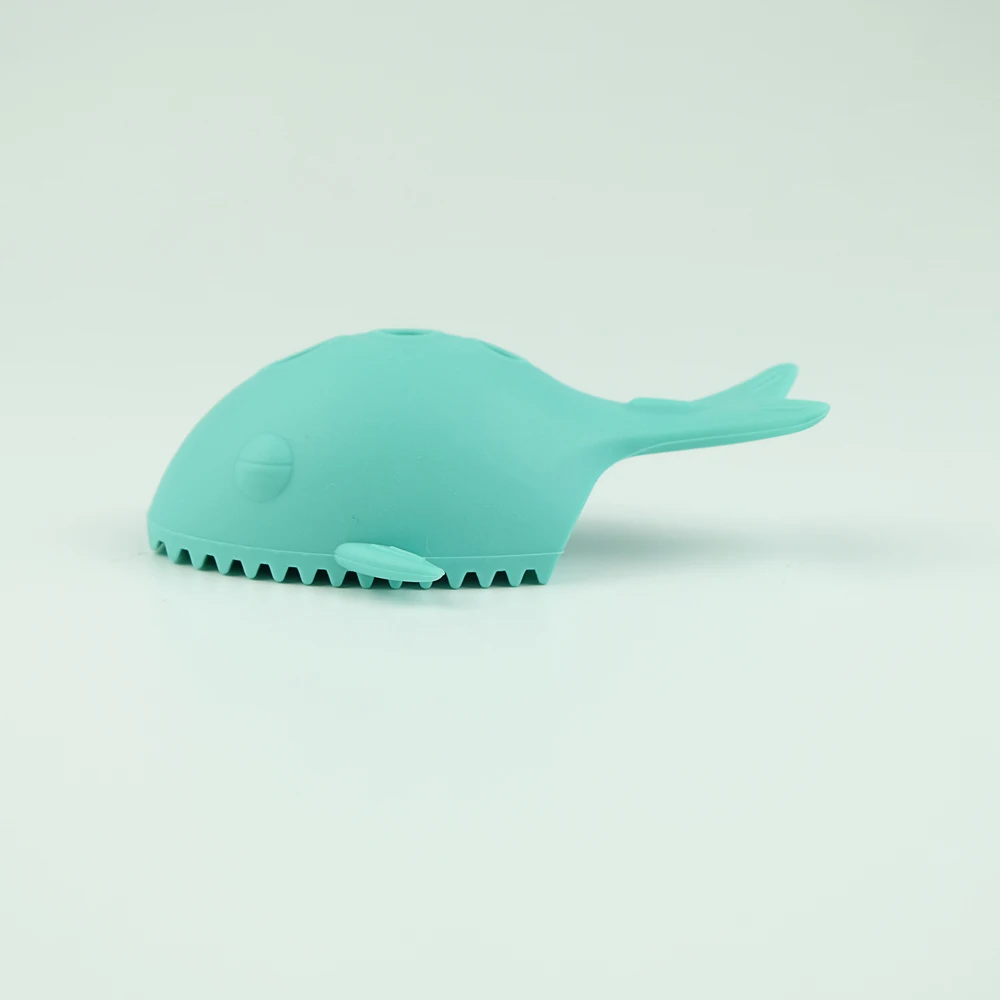 Кисть в форме рыбы силиконовая для макияжа очищающее средство косметический