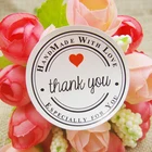 100 шт 3,5 см милый креативный крафтбелый Спасибо Печать этикетка наклейка, особенно для вас подарок наклейки 