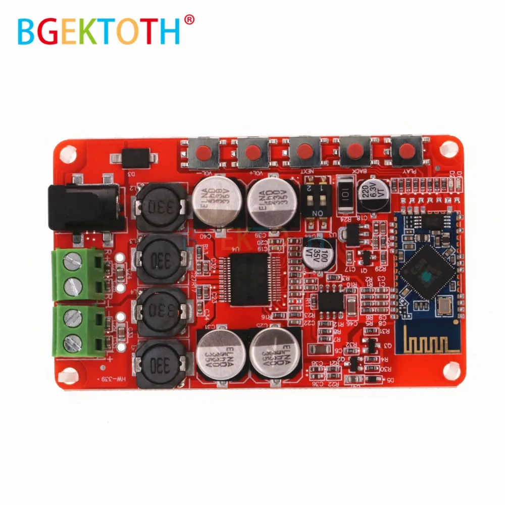 TDA7492P плата цифрового усилителя 50 Вт * 2 CSR8635 Bluetooth CSR4.0 приемник усилитель мощности