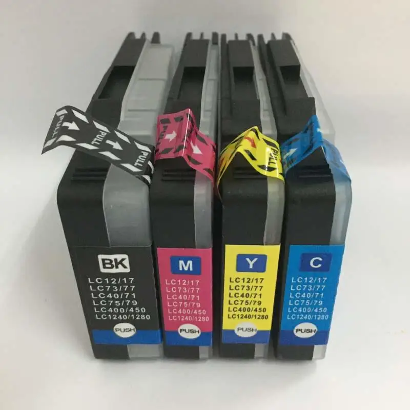 Vilaxh для Brother LC12 lc17 чернильный картридж совместимый DCP-J525N J525W J725DW J925N J925DW MFC-J5910DW J5910CDW