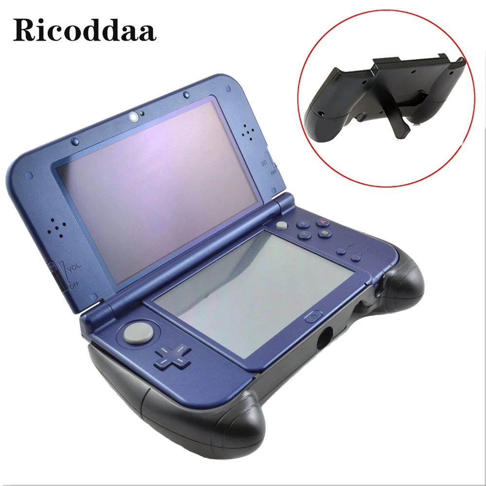 Защитный чехол с держателем для контроллера New 3DS XL пластиковый ручной подставка