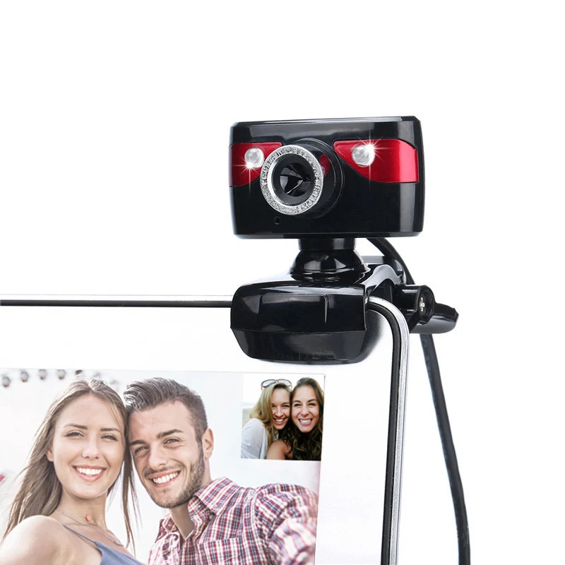 HD веб-камера 12 0 М пикселей 2 LED 360 градусов вращающийся компьютер A886 Встроенный