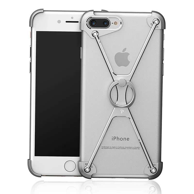 Чехол для мобильного телефона iPhone 7 6 6s 8 X Plus форма ультра-тонкая алюминиевая