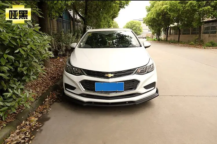 Для Chevrolet Cruze Комплект кузова спойлер- для Cruze ABS задний спойлер передний бампер диффузор защитные бамперы