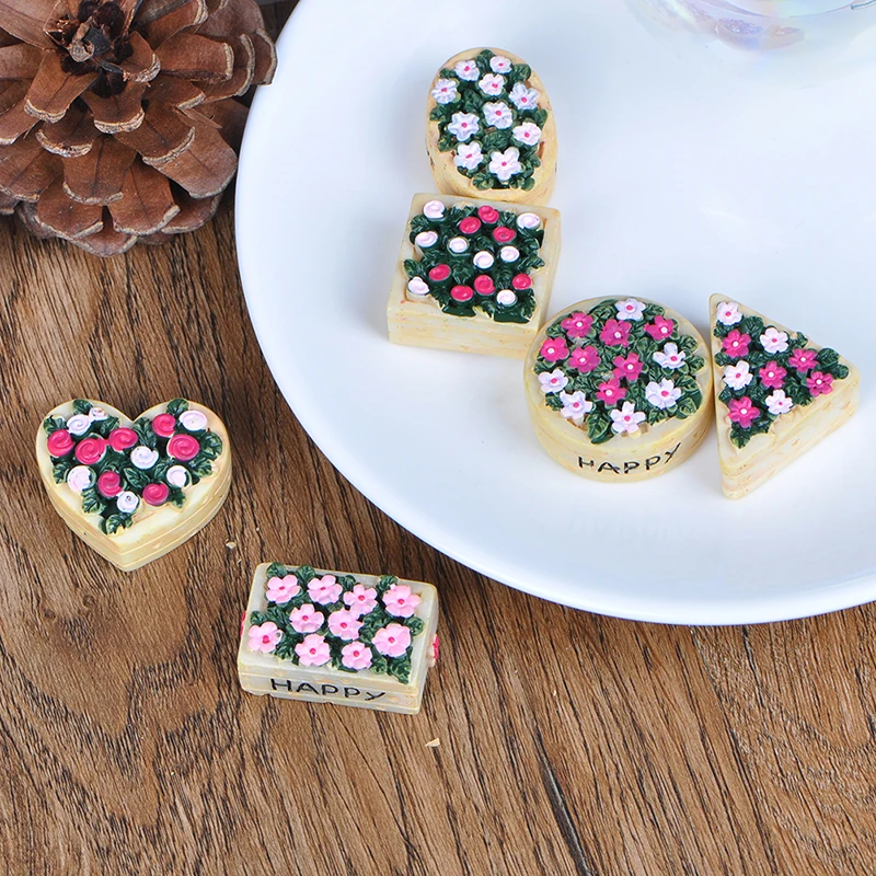 Цветочная ваза с животными миниатюрный Сказочный Сад украшение для дома мини