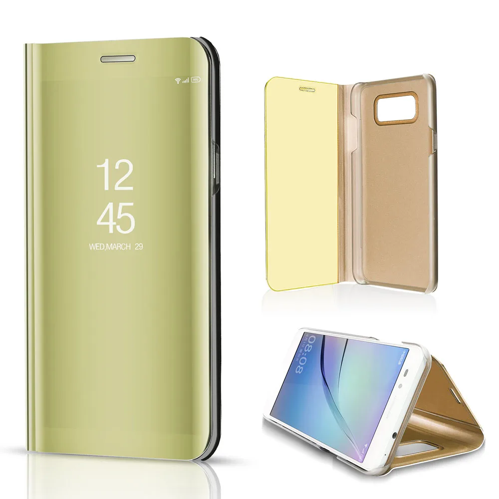 Умный зеркальный флип-чехол 5.2For samsung Galaxy J3 J4 J5 J6 J7 J8 чехол для samsung Galaxy J330 J530 крышка чехол