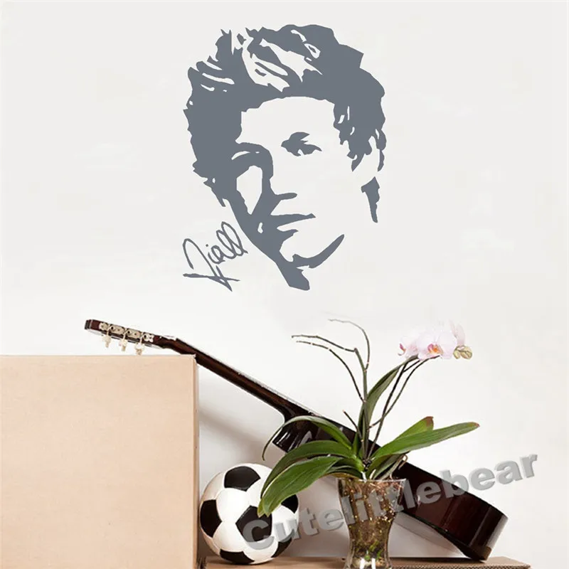 Знаменитый Звездный NIALL HORAN Of ONE плакат Direction Виниловые Настенные Стикеры для