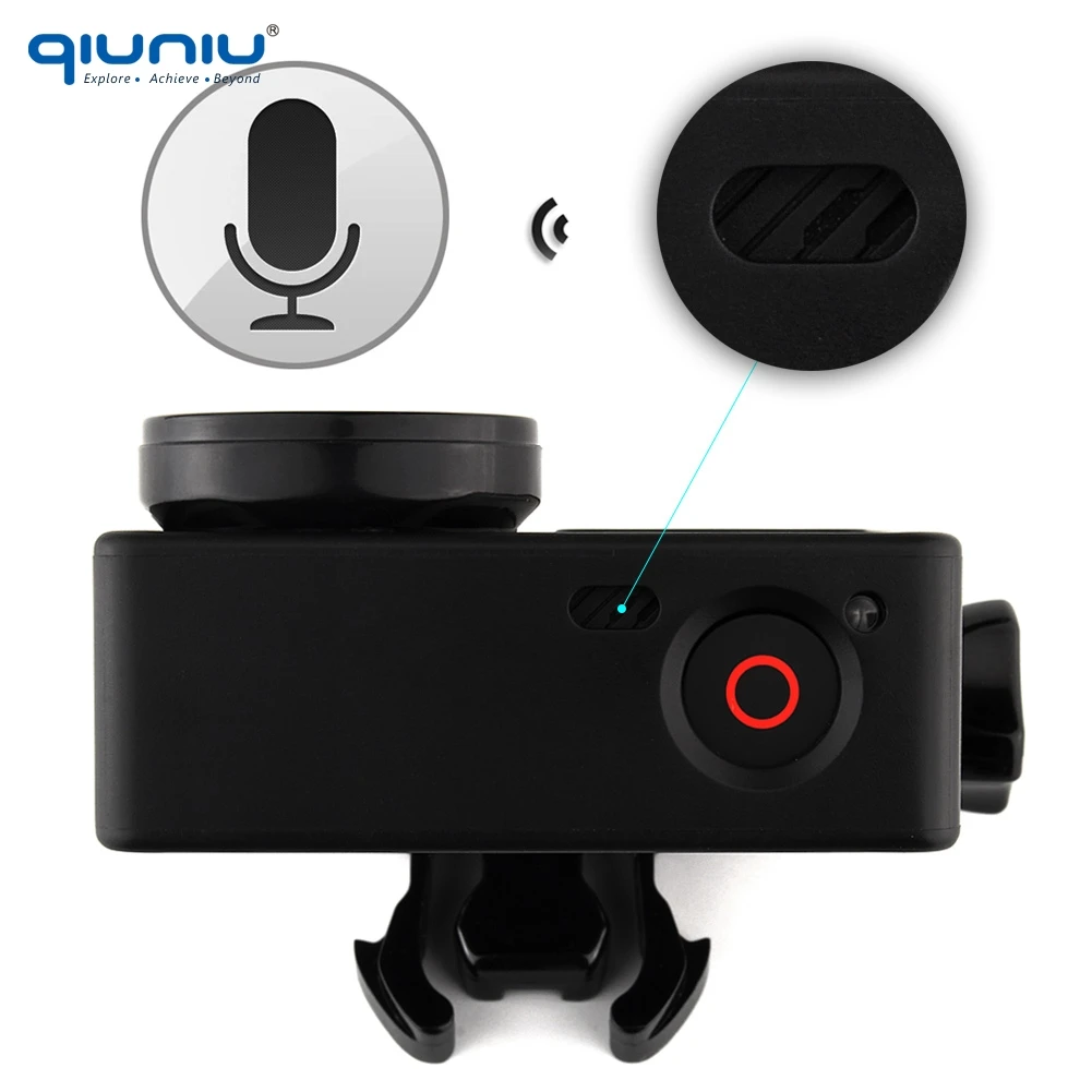 QIUNIU для Gopro стандартная защитная рамка крепление+ УФ объектив+ крышка объектива камеры+ основание Крепление+ винт комплект крепление для Go Pro Hero 3 3+ 4