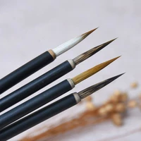 luxuriou mouse whisker brush pen set chinese calligraphy brush wolf hairs brush landscape painting claborate style painting pen