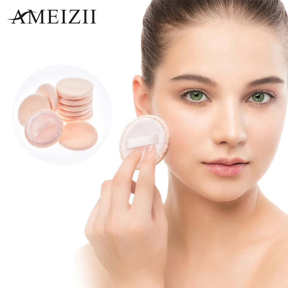 Косметическая губка для макияжа AMEIZII 10 шт. пудра лица косметическая женщин