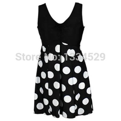Free Shopping Spa Plus Size One-pieces Dress Swimsuit Show slim Women Swimwear 3XL 4XL 5XL 6XL 8XL 10XL Swimming Suit | Спорт и