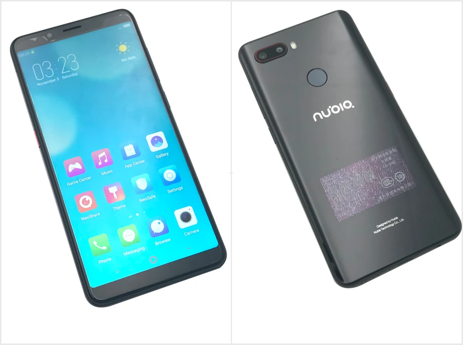 Nubia Z18 мини 6 Гб 64 Snapdragon 660 мобильный телефон Octa Core 5 7 &quot2160*1080P спереди 8.0MP двойные