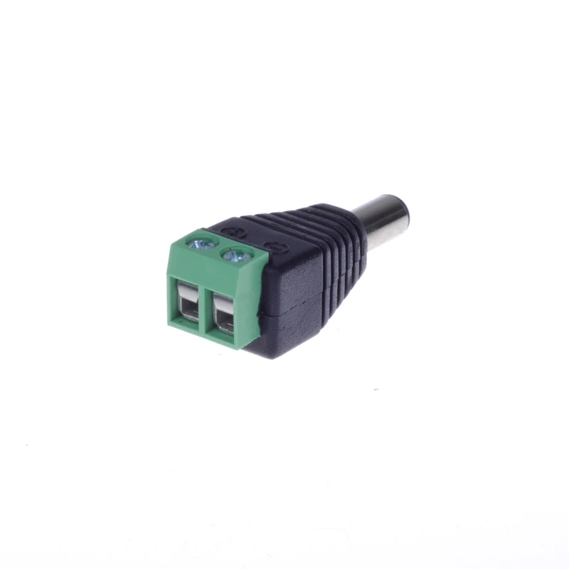 Freeshippiing + 5 5/2 1 мм Мужской CCTV UTP кабель адаптера питания DC/AC 2 камера видео Balun
