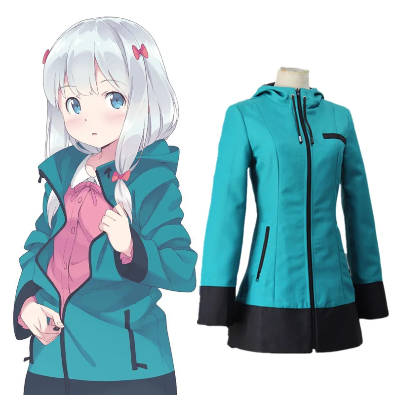 Sagiri Izumi костюмы для косплея толстовка с капюшоном японского аниме &quoteromanga Sensei&quot
