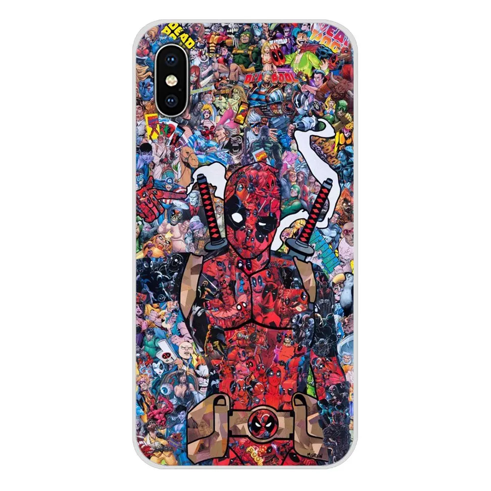 Для Xiaomi Redmi Note 6A MI8 Pro S2 A2 Lite Se MIx 1 Max 2 3 для Oneplus 6T Marvel Comics аксессуары чехлы телефонов -